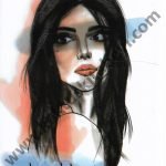 فوق الخد شامة